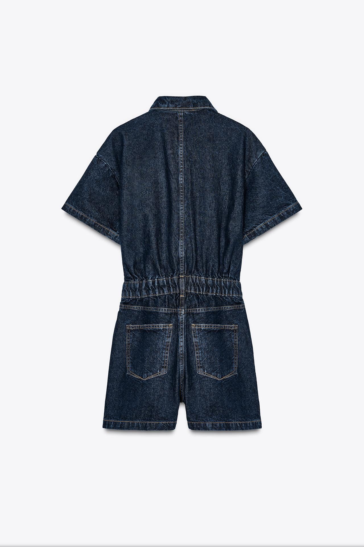 Reyla | Denim Utility Playsuit