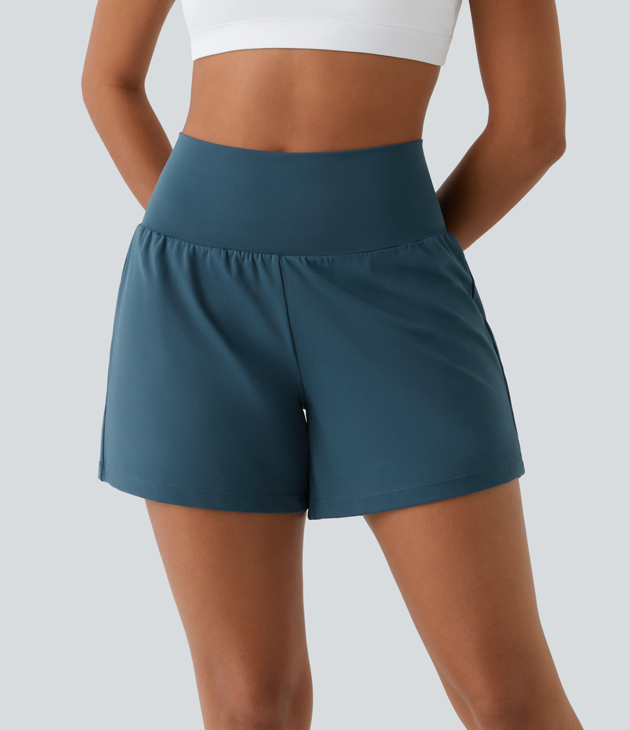 Neréa Shorts | Sportieve Dames Sportshort met Hoge Taille & Zakken