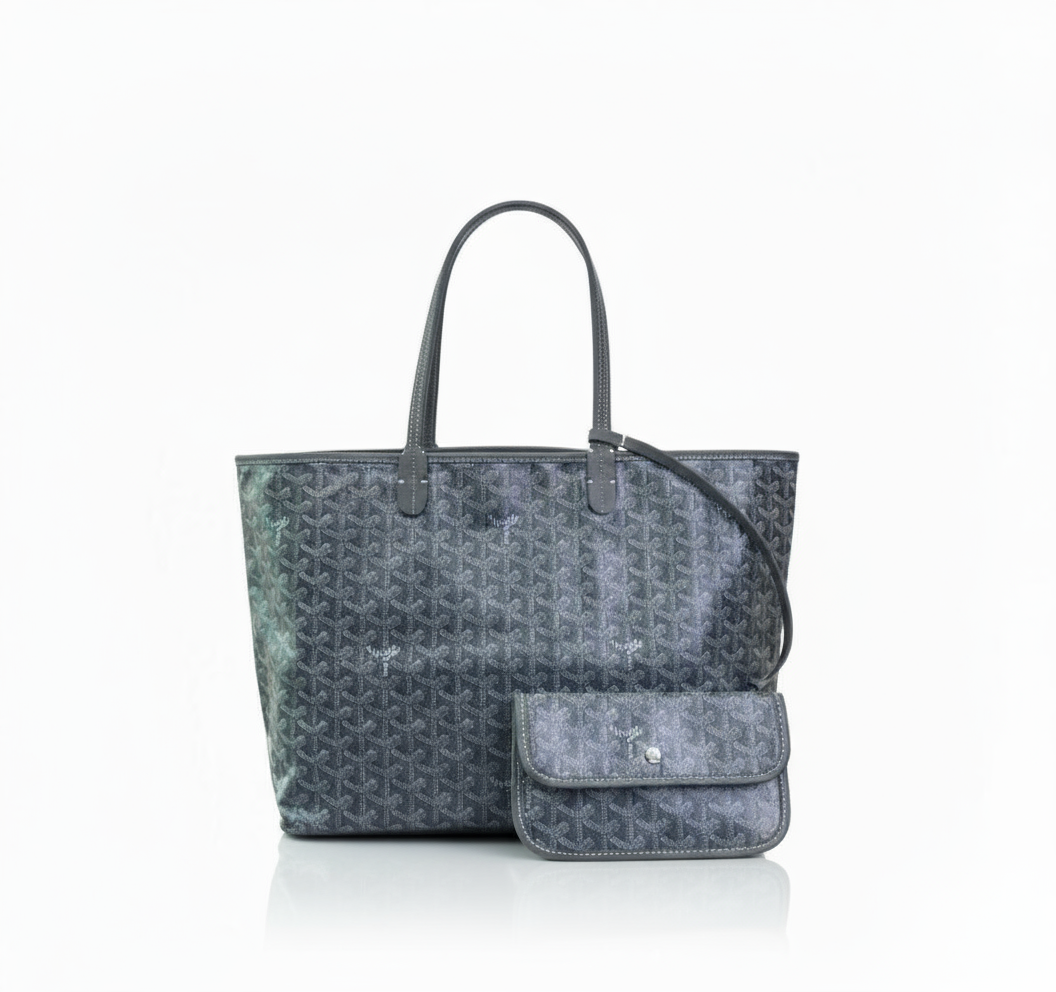Averie | Luxe Tote Bag met Patroon & Matching Etui