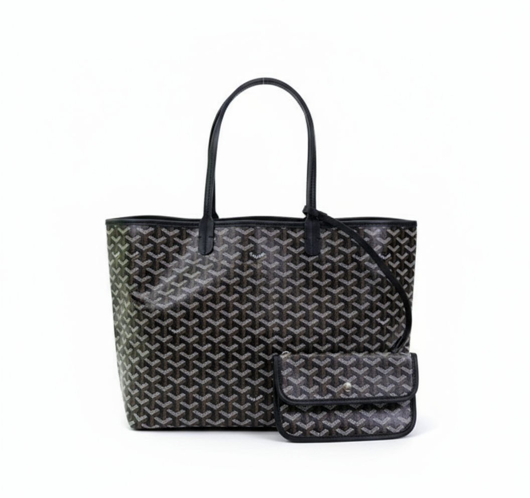 Averie | Luxe Tote Bag met Patroon & Matching Etui