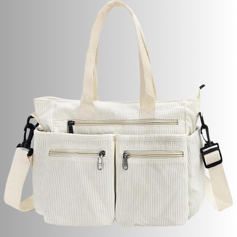 Urban Cord Tote | Shoulder Bag