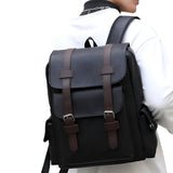 Tavaro Rugzak met Retro Sluiting | Vegan Leren Backpack voor Elke Dag