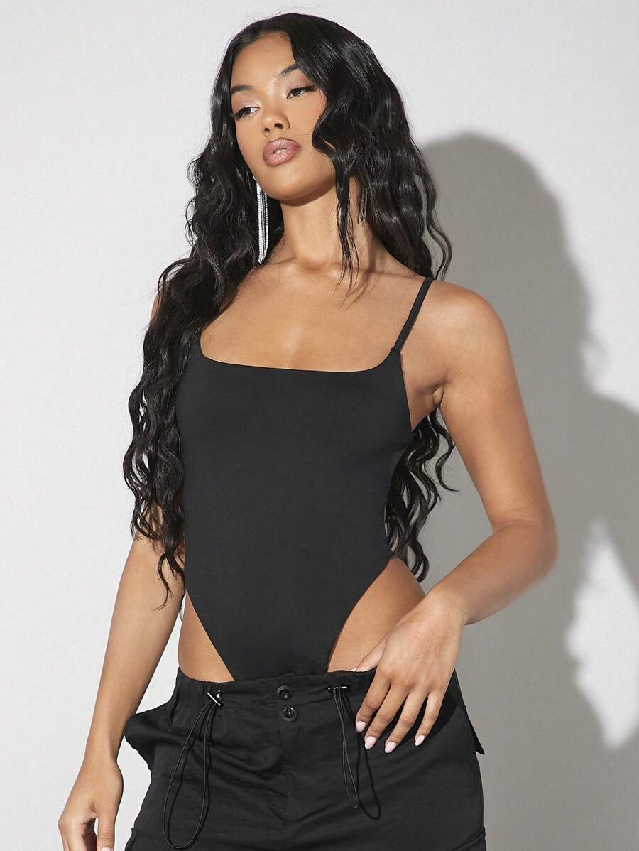 NightCharm Bodysuit in zwart – stijlvolle en sensuele pasvorm
