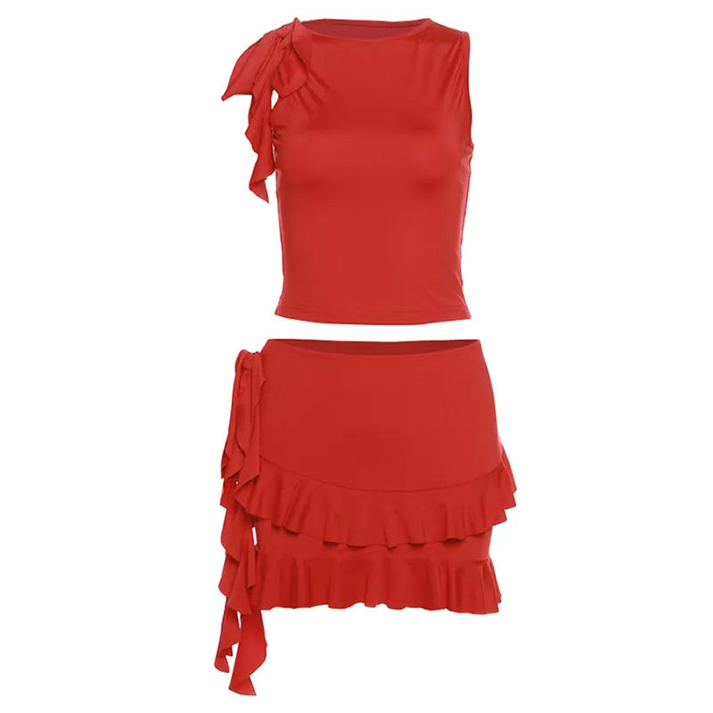 Ensemble Rouge Ruffle™