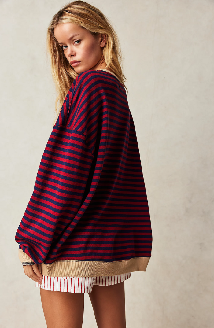 ComfyStripe Sweater - Trui