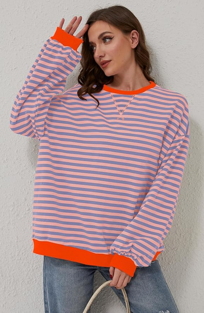 ComfyStripe Sweater - Trui