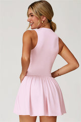 Elira | Robe de sport avec short intégré & coupe sculptante