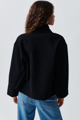 norava korte herfstjas dames zwart