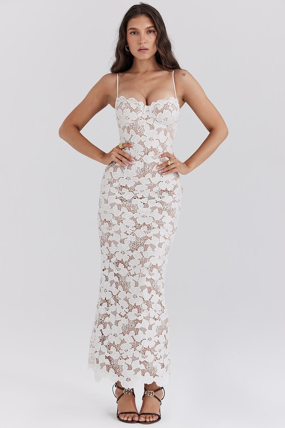 Pearl Blossom™ Maxi Dress