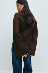 Lunarelle | Elegante Cardigan met V-hals & Grote Knopen