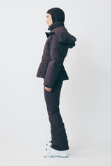 Auraya Ski Jacket | Waterafstotende Dames Ski Jas met Afritsbare Capuchon & Getailleerde Pasvorm