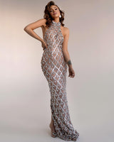 Crystal Veil | Maxi Jurk