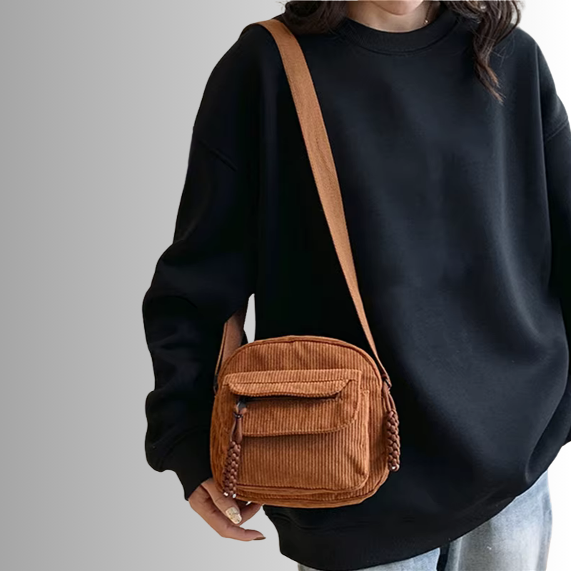 Urban Cord Mini | Compacte & Stijlvolle Corduroy Crossbody Bag