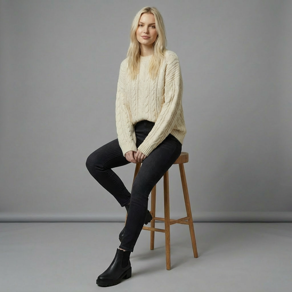 Noiré Leather Boots | Leren Chelsea Boots met Blokhak