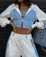Denise | Contrast Tracksuit Set
