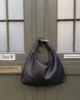 WovenCharm | Shoulder Bag with Braided Design &amp; Luxurious Look