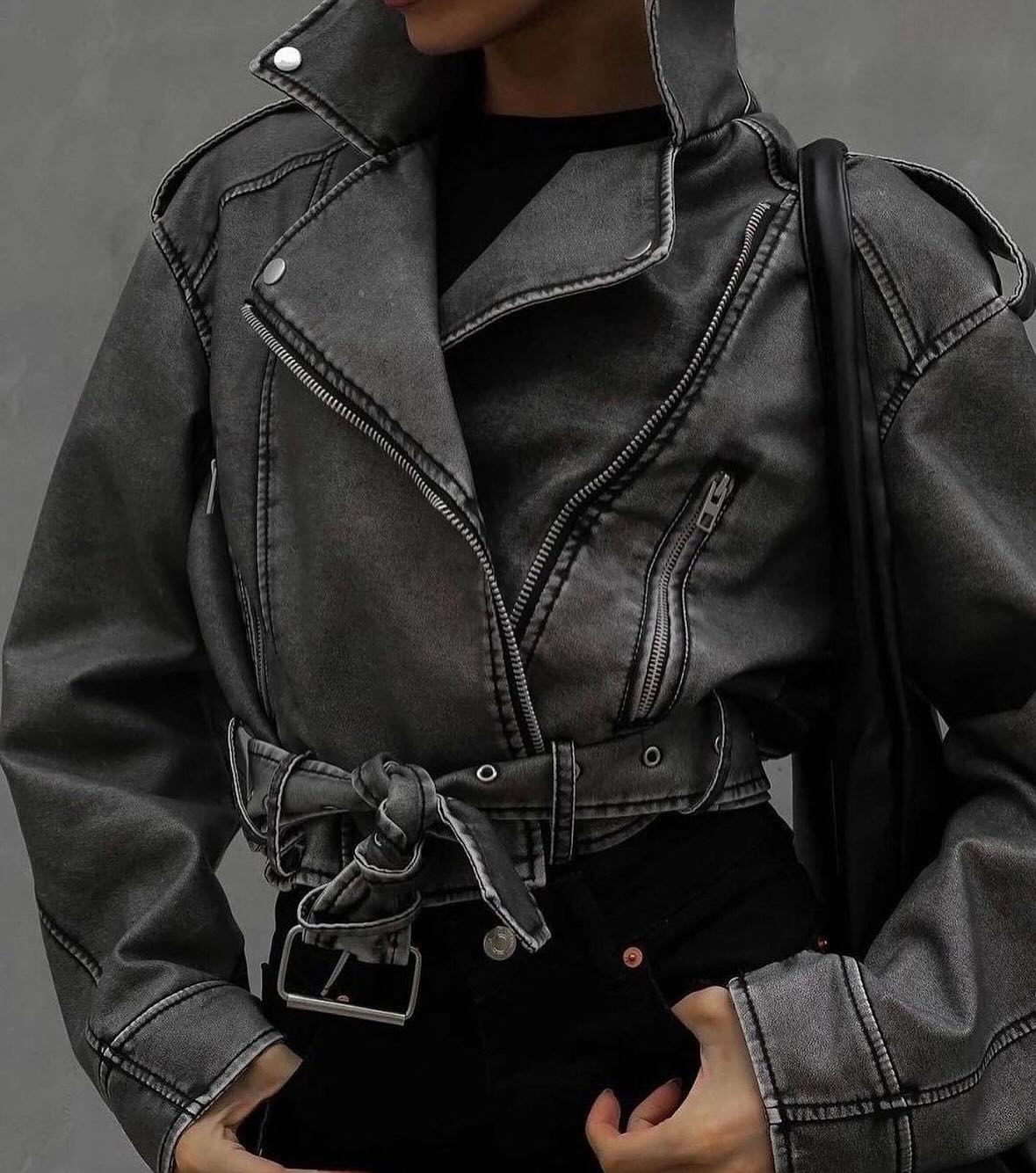 Moto Luxe | Leather Jacket 