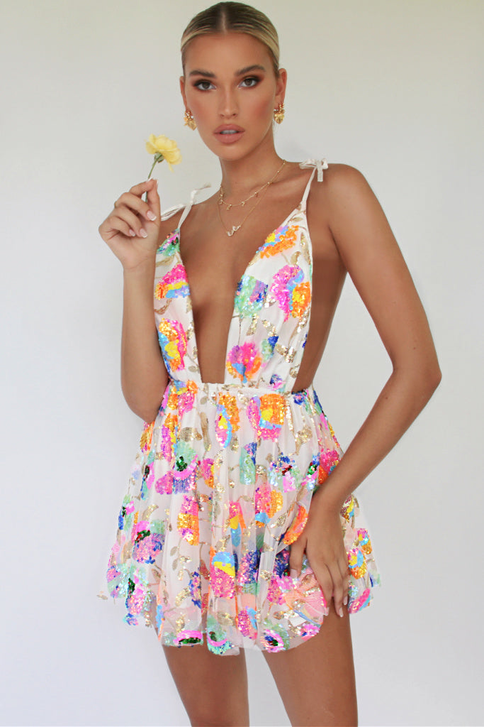 Isladora | Sparkle Summer Dress