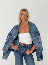Riley Oversized Denim | Jacket
