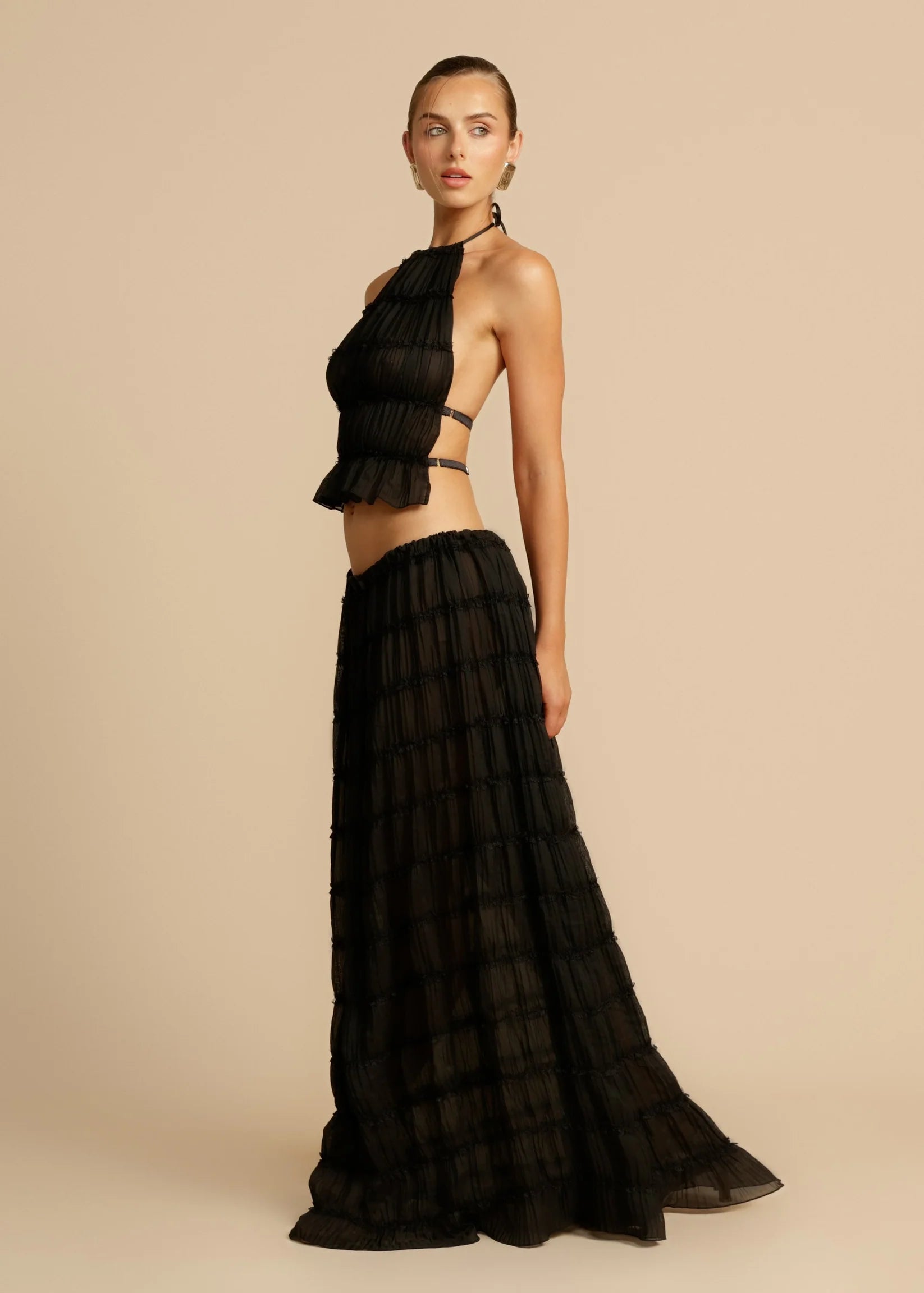 Crop & Gown | Zomerse Two-Piece Set