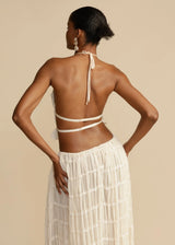 Crop & Gown | Zomerse Two-Piece Set
