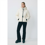 Auraya Ski Jacket | Waterafstotende Dames Ski Jas met Afritsbare Capuchon & Getailleerde Pasvorm