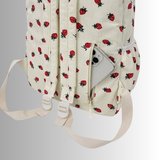 Urban Cord Strawberry Pack | Ruime Corduroy Rugzak met Aardbeienprint