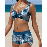 zalea bikini tie dye blauw 