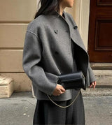 Lorayne Jacket | Oversized Double-Breasted Damesjas