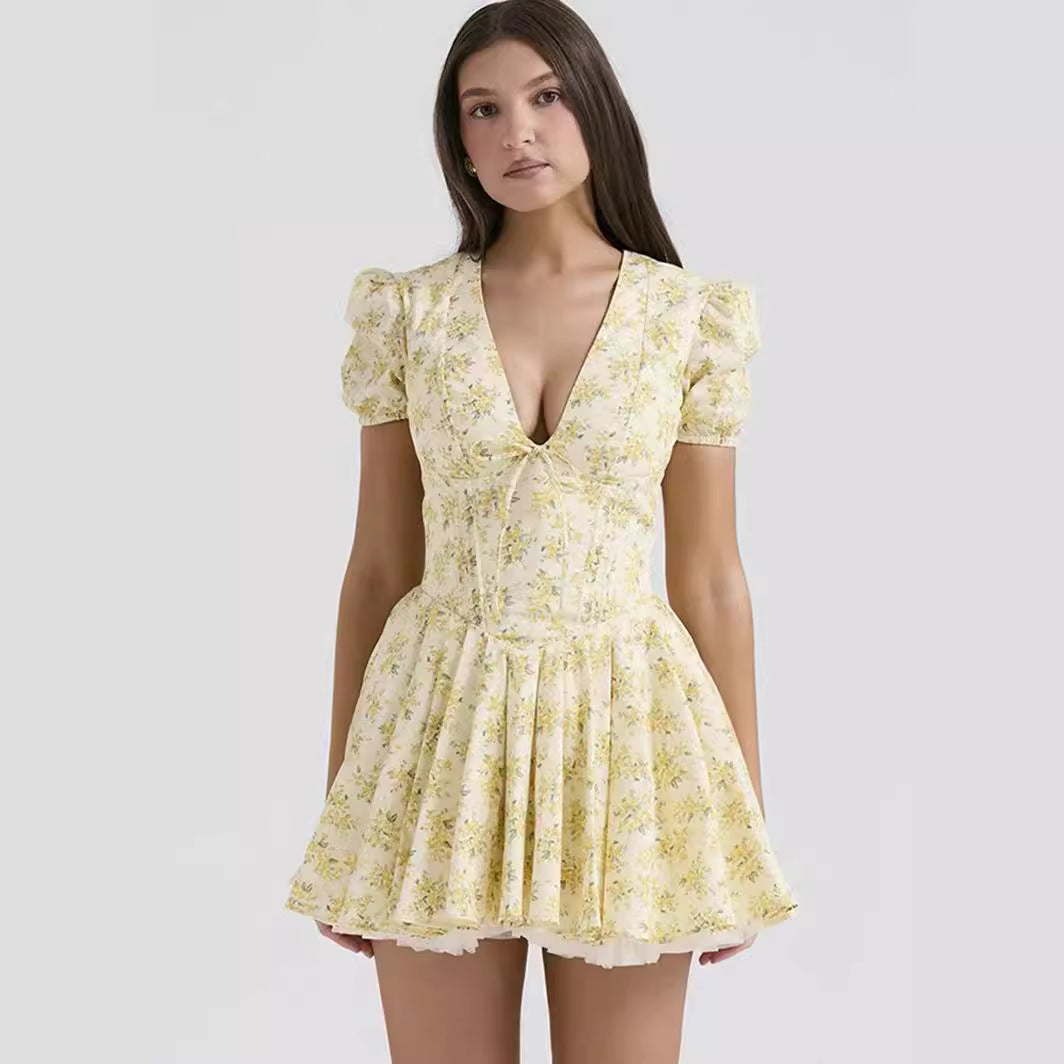 Flower Power Mini Dress 