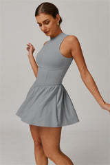 sport jurk dames met ingebouwde short tennis dress