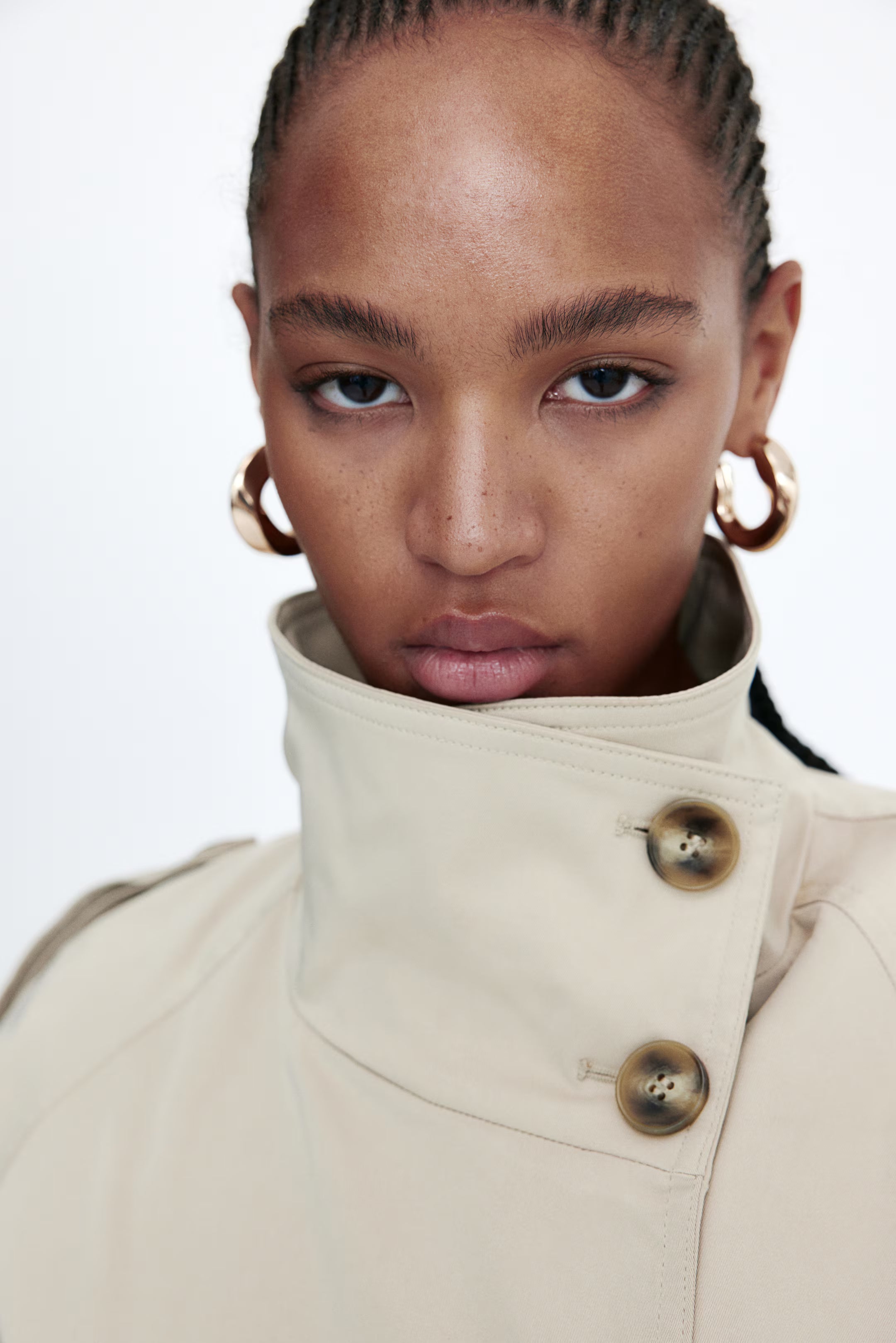Maravine Cropped Trenchcoat | Chic Korte Jas voor Herfst