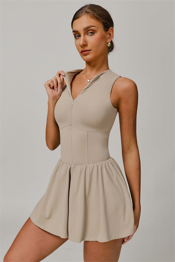 Elira | Robe de sport avec short intégré & coupe sculptante