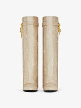 Noarè Boots | Statement glitterlaarzen met kristal-look & luxe shine