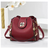 Serenya | Luxury Shoulder Bag with Gold Details