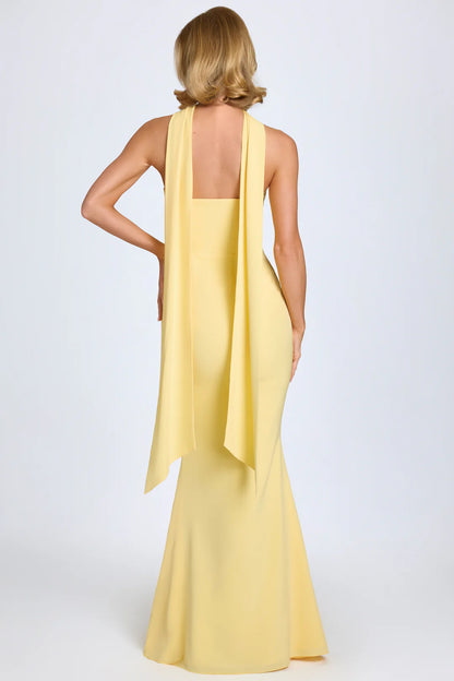 Slimline Fishtail Maxi Jurk