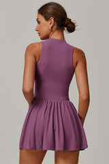 padel jurk dames sport dress met short en pasvorm