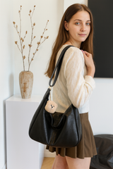 Novira | Minimalist Shoulder Bag in Vegan Leather