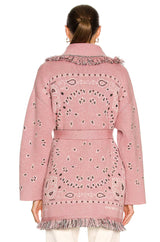 meliora cardigan roze achterkant