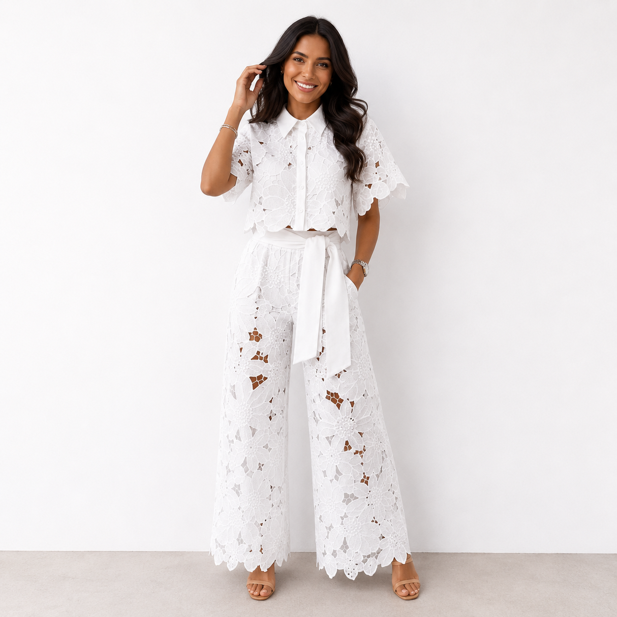 Marlene | Luxe Floral Kant Co-ord Set