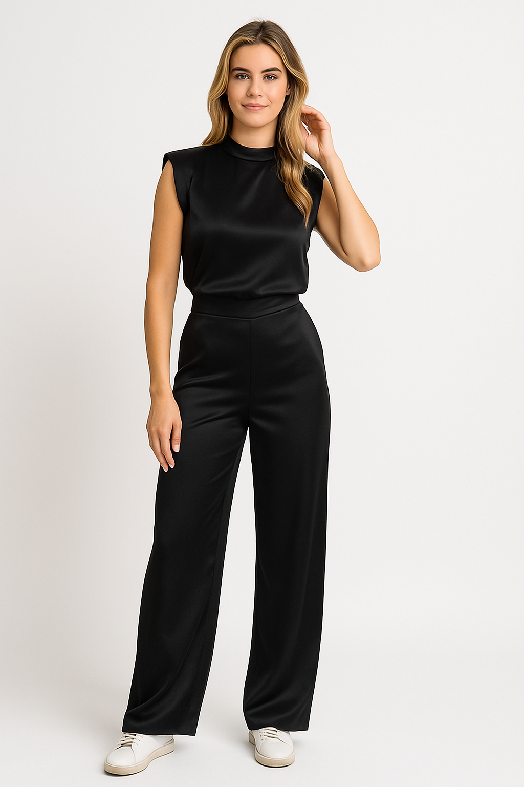 Lunira Jumpsuit in zwart – stijlvolle outfit met flair