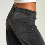 Elaris Jeans | Mid Waist Wide-Leg Jeans voor Dames in 4 Kleuren