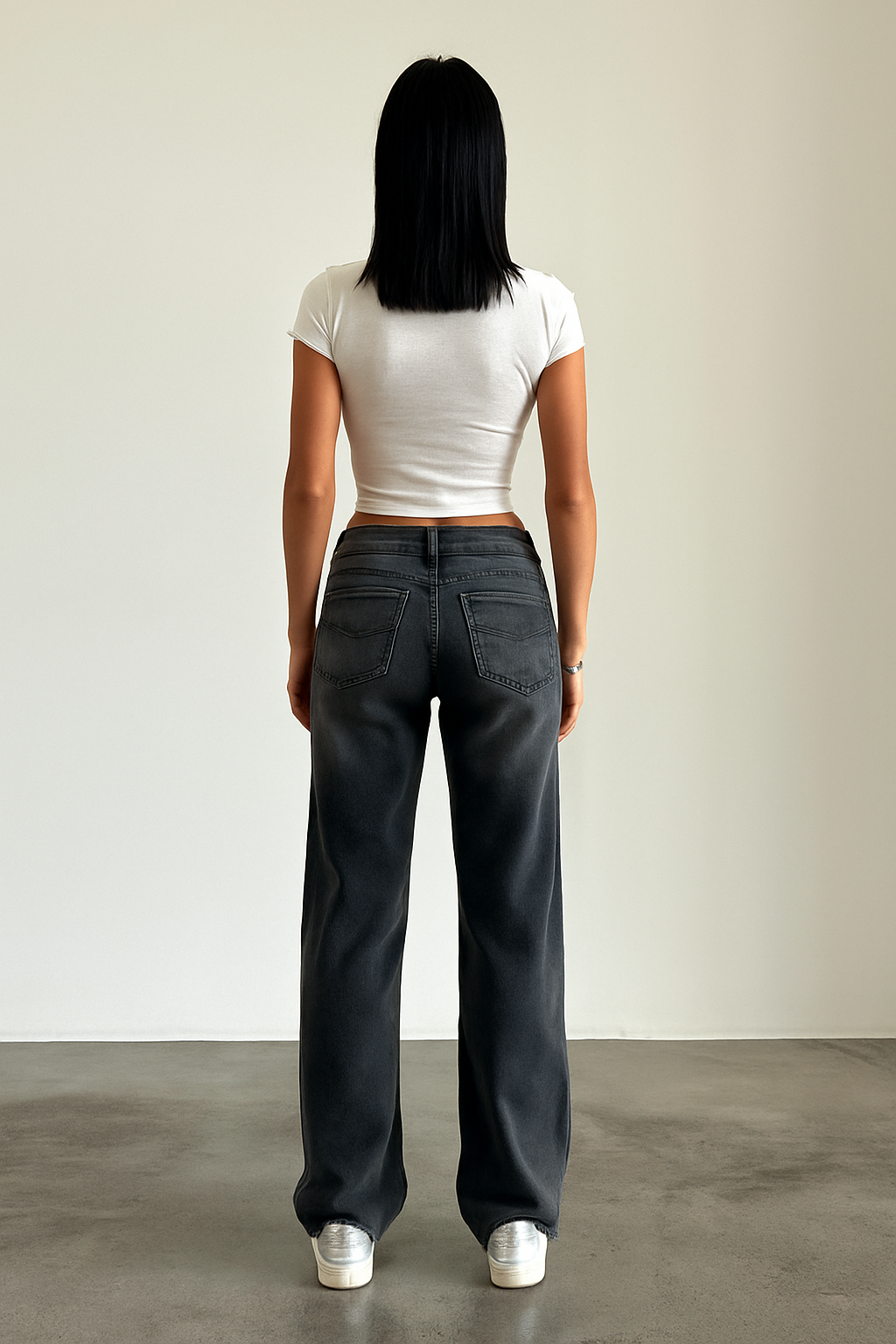 Elaris Jeans | Mid Waist Wide-Leg Jeans voor Dames in 4 Kleuren