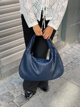 WovenCharm | Shoulder Bag with Braided Design &amp; Luxurious Look