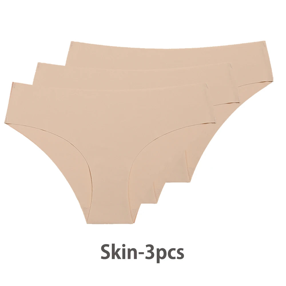 Selina Invisible Set | Naadloze Onzichtbare Slipjes in Huidtinten (3 stuks)