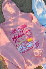 Solbelle Hoodie | Zachte Zomerhoodie met Strandprint