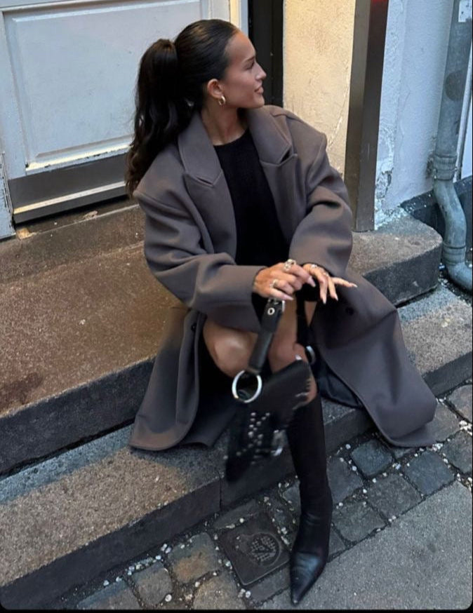 Marais Coat | Long oversized coat