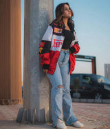 Luca | Vintage Racerjacke im Ferrari-Stil mit nachhaltigem Material und sportlichem Look