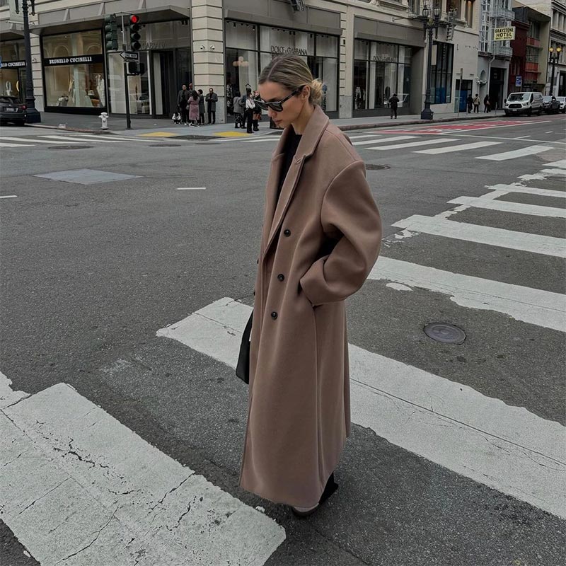 Marais Coat | Long oversized coat