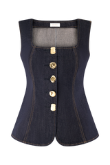 Cambria | Structured Denim Set